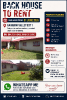 Spacious Back house in Ext 1
